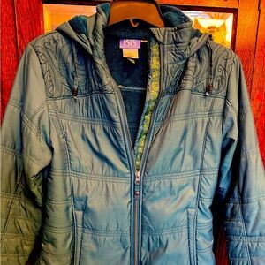 Isis faux-fur lined jacket